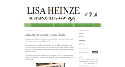 Desktop Screenshot of lisaheinze.com